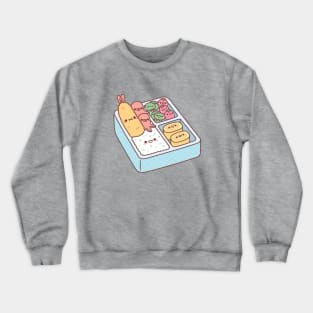 Kawaii Japanese Bento Box Tempura Prawn Crewneck Sweatshirt